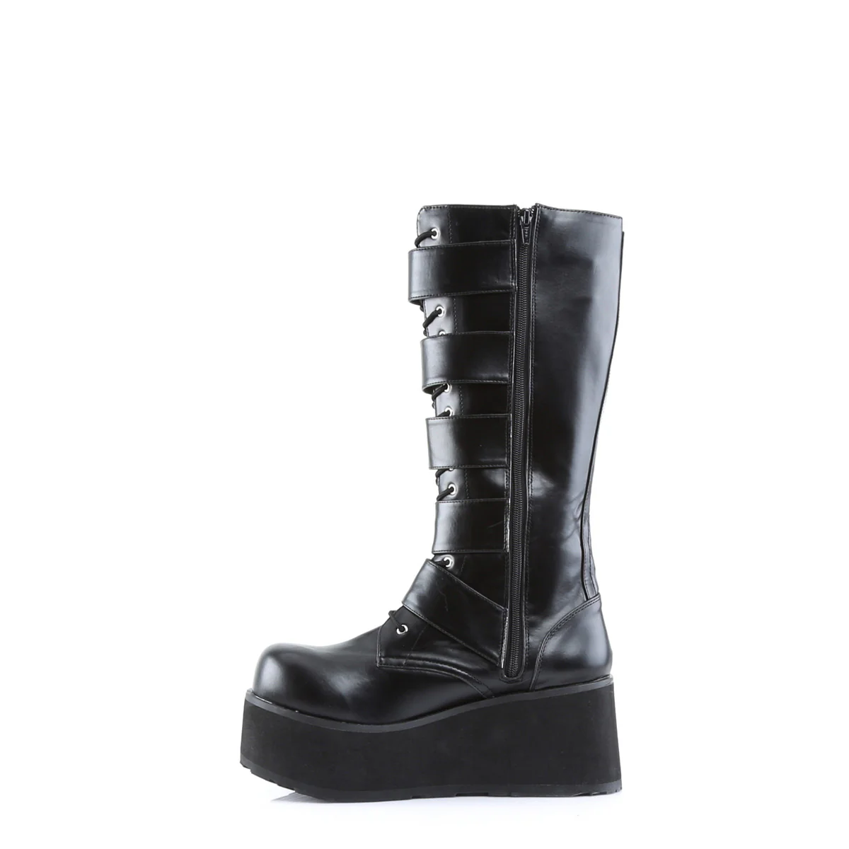 TRASHVILLE-518  Black Vegan Leather - Image 3