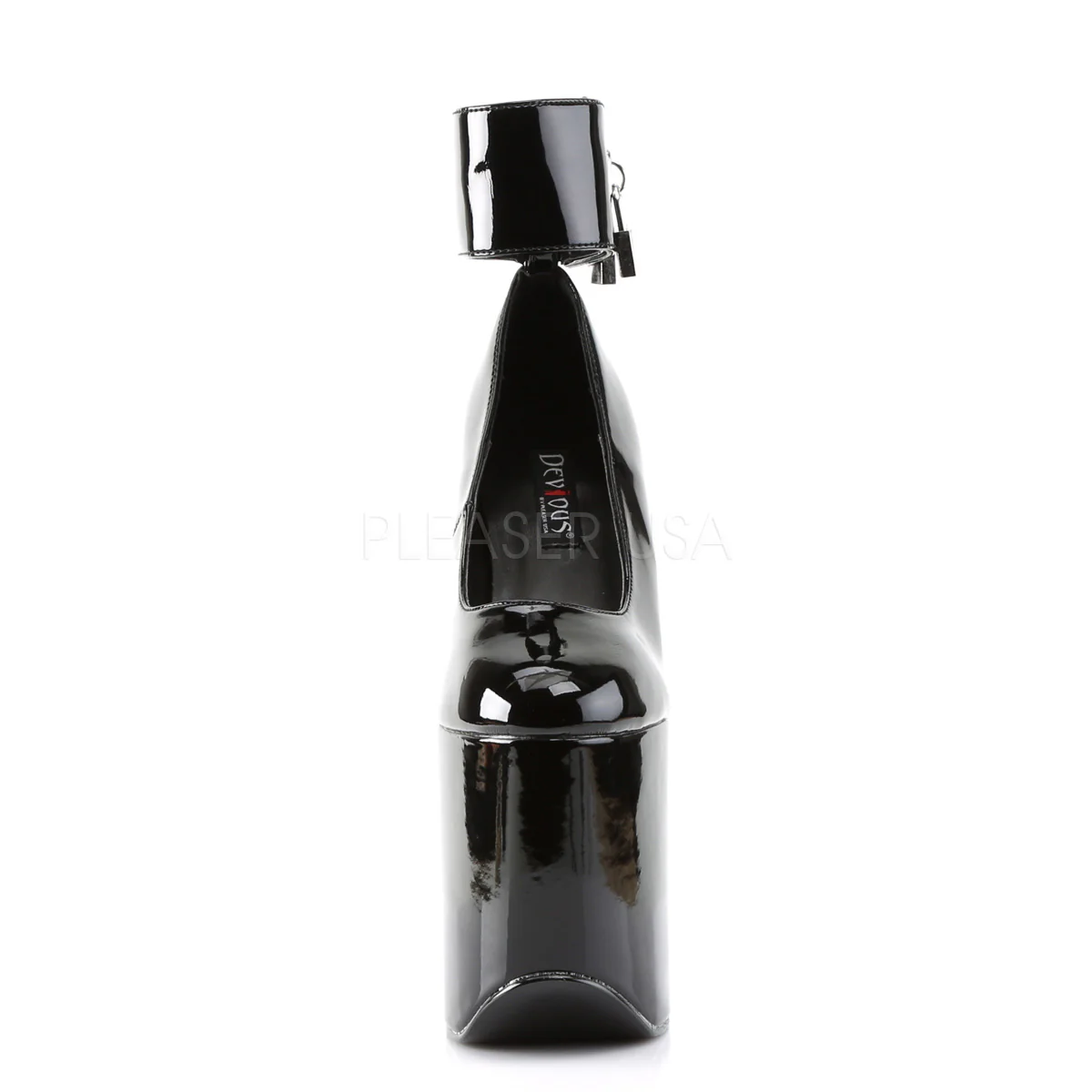 TRAMP-742  Black Patent/Black - Image 2