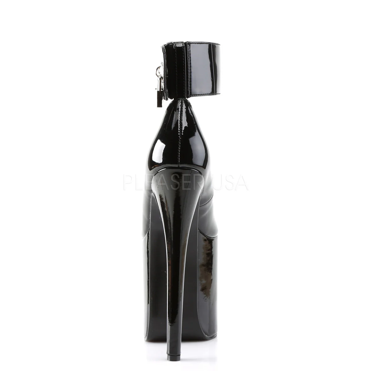TRAMP-742  Black Patent/Black - Image 4