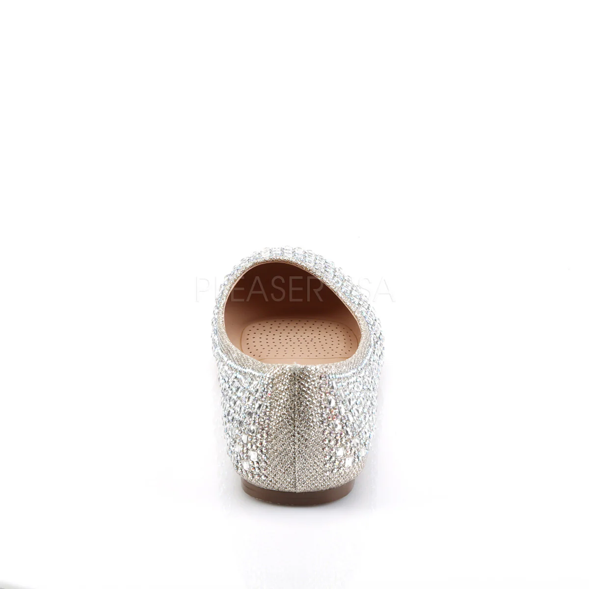 TREAT-06  Nude Glitter Mesh Fabric - Image 4