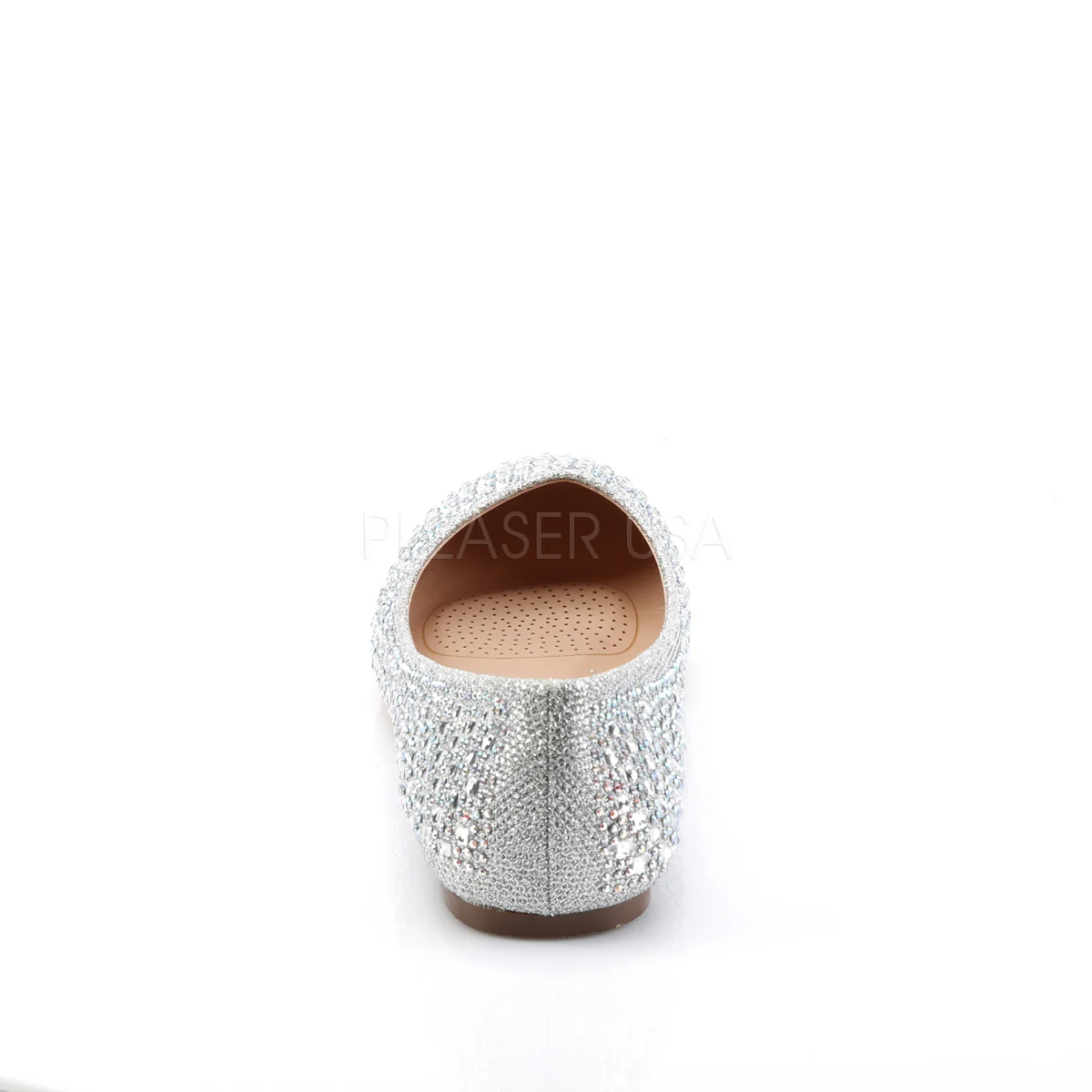 TREAT-06  Silver Glitter Mesh Fabric - Image 4
