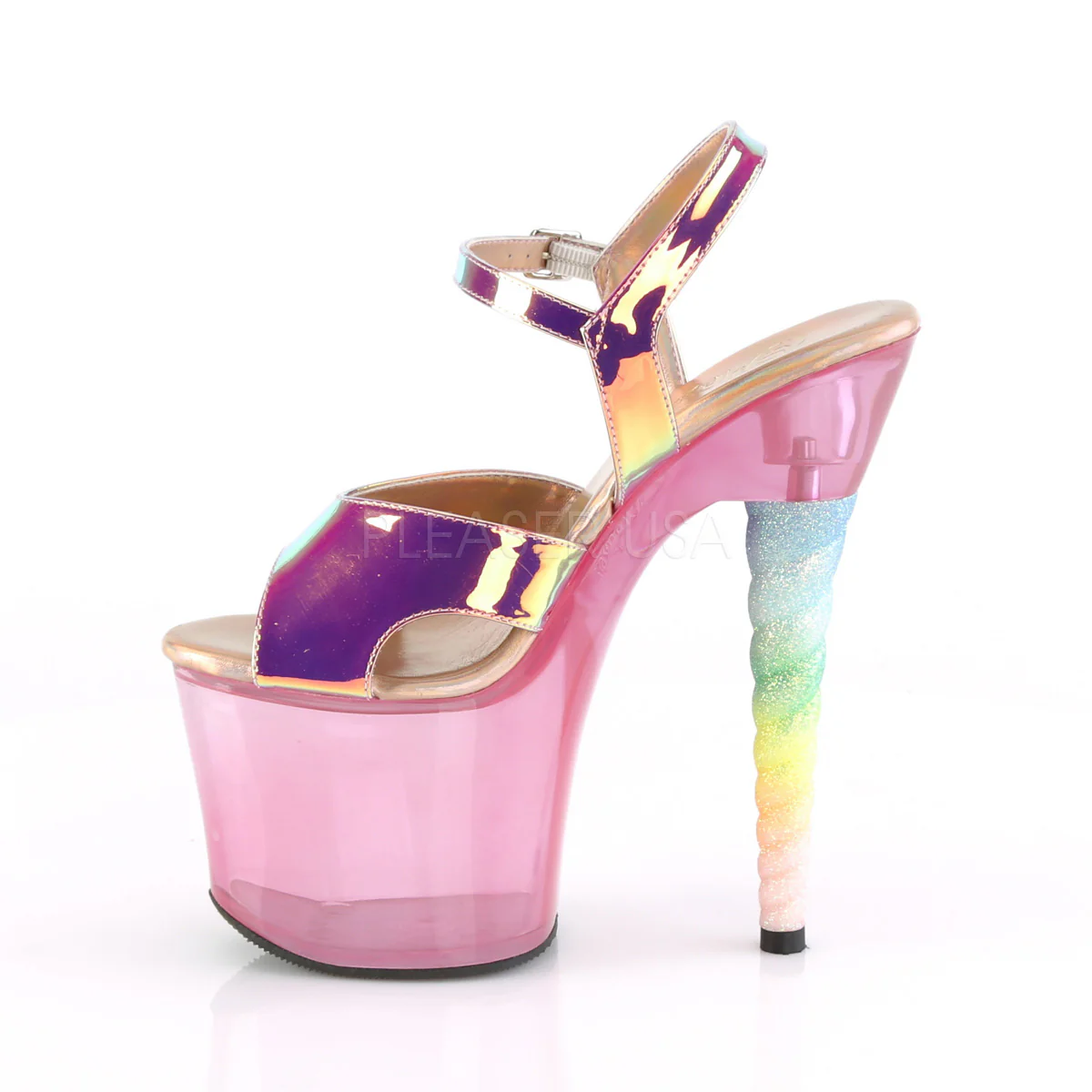UNICORN-711T  Pink Shifting TPU/Bubble Gum Pink Tinted - Image 2