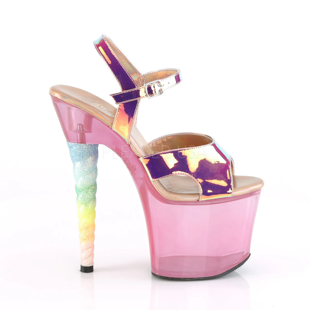 UNICORN-711T  Pink Shifting TPU/Bubble Gum Pink Tinted - Image 4
