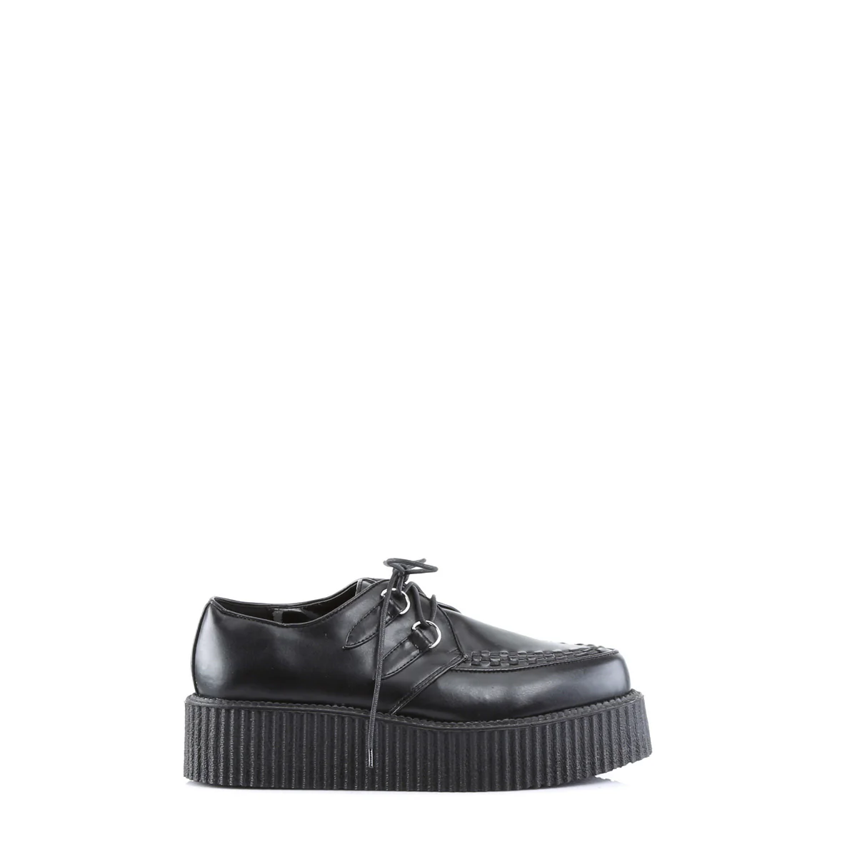 V-CREEPER-502  Black Vegan Leather - Image 5