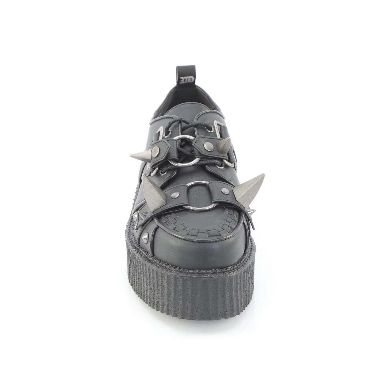 V-CREEPER-518  Black Vegan Leather - Image 2