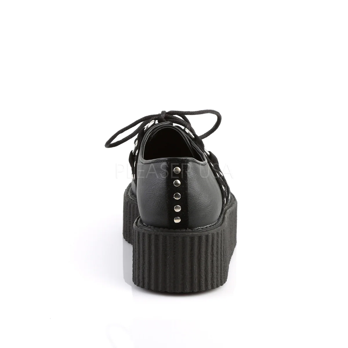 V-CREEPER-538  Black Vegan Leather-Suede - Image 4