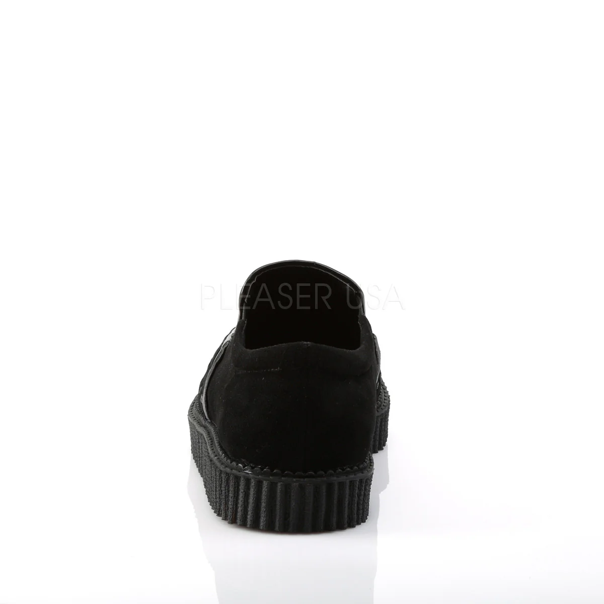 V-CREEPER-607 Black Vegan Suede - Image 4