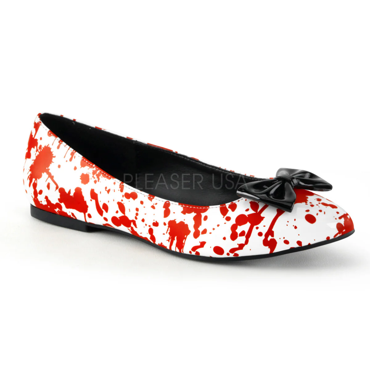 VAIL-20BL White Patent-Red