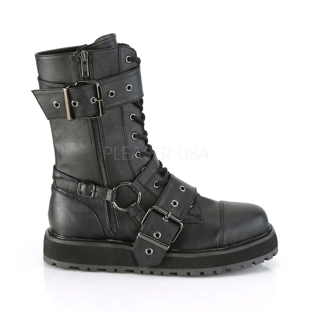 VALOR-220  Black Vegan Leather - Image 5