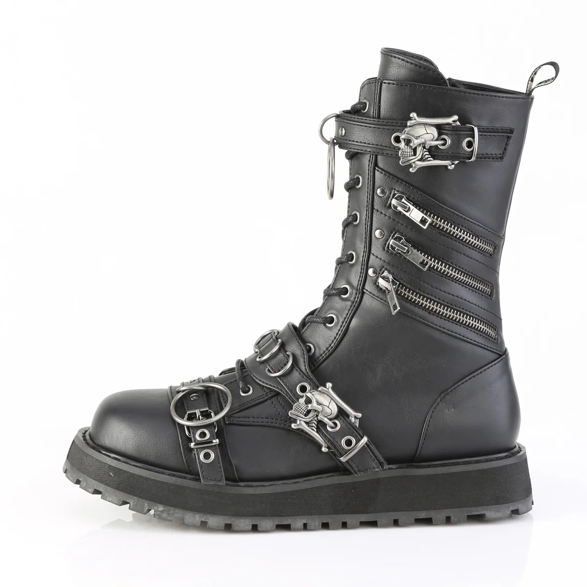VALOR-240  Black Vegan Leather - Image 3