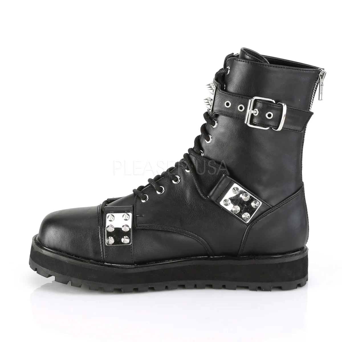 VALOR-280  Black Vegan Leather - Image 3