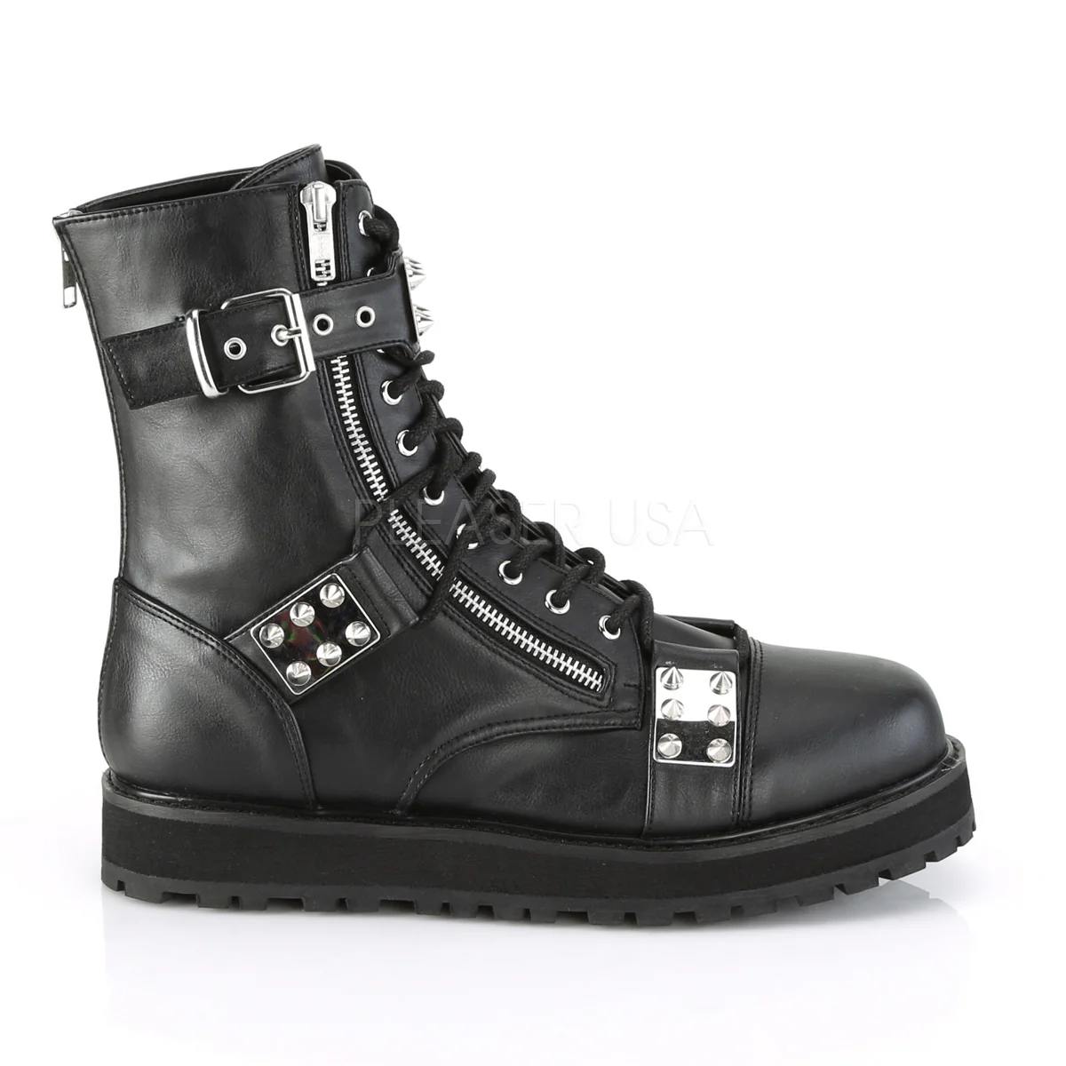 VALOR-280  Black Vegan Leather - Image 5
