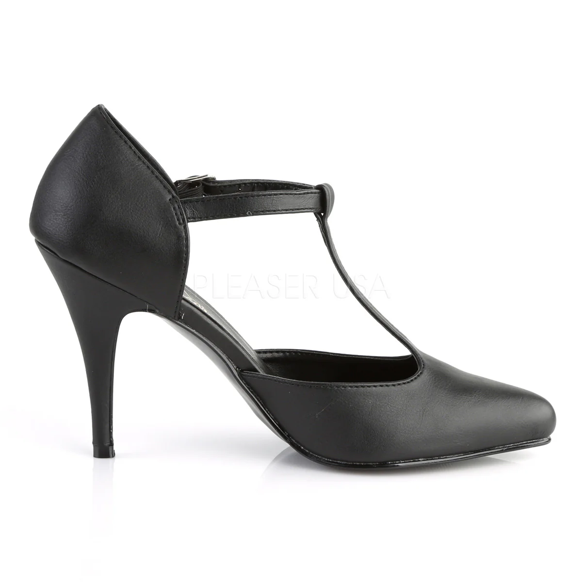 VANITY-415  Black Faux Leather - Image 5