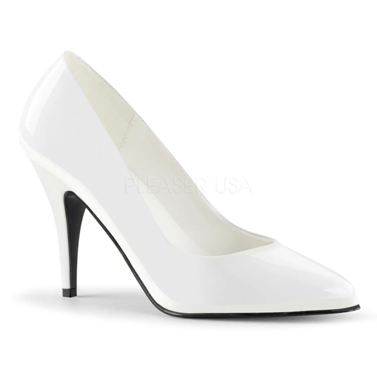 VANITY-420  White Patent