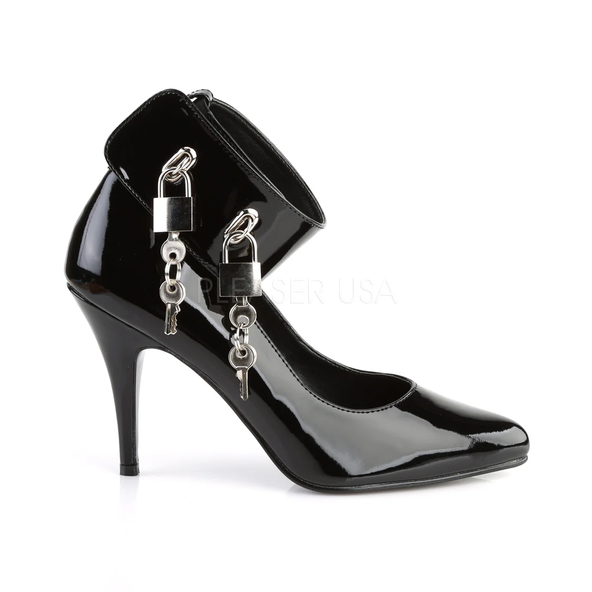 VANITY-434  Black Patent - Image 5