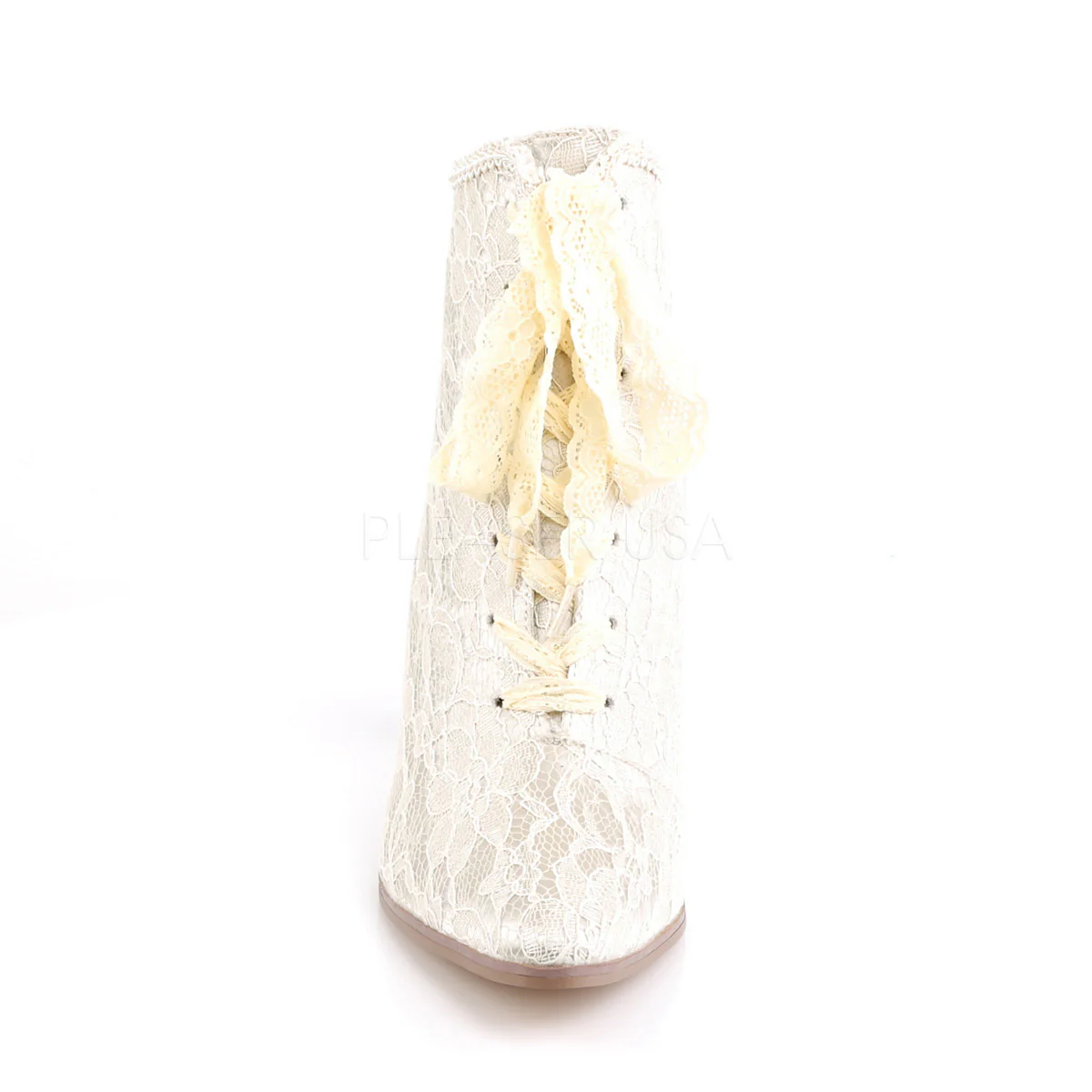 VICTORIAN-30  Champaign Satin-Lace - Image 2