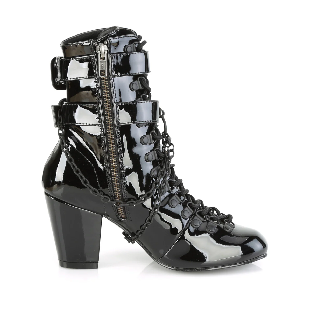 VIVIKA-128  Black Patent - Image 5