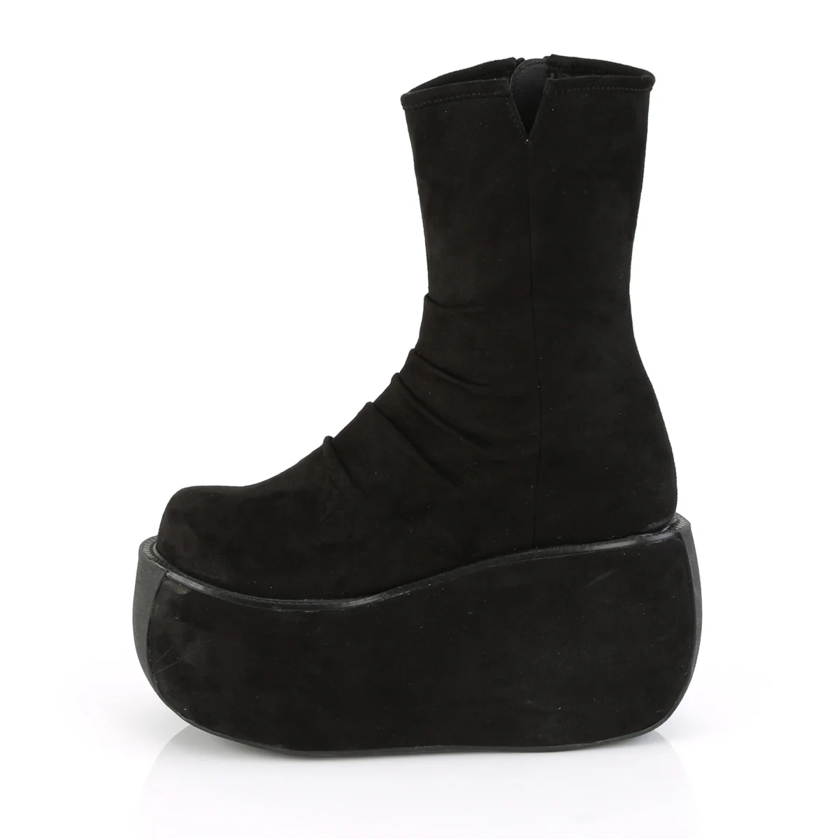 VIOLET-100 Black Faux Suede - Image 3