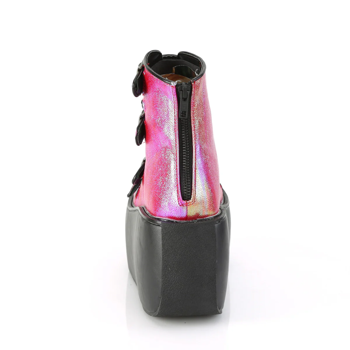 VIOLET-150  Pink-Green Iridescent Vegan Leather-Hologram - Image 4