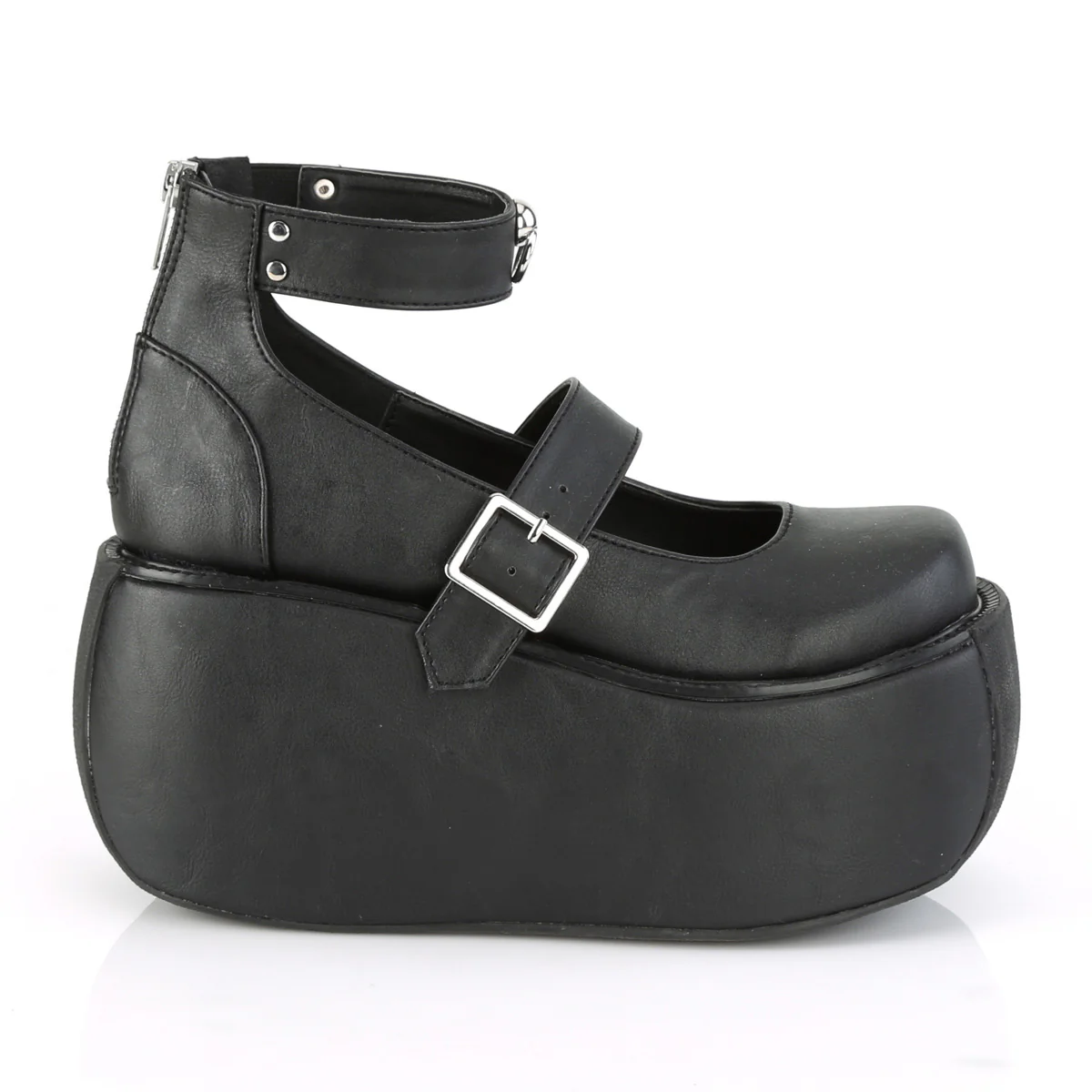 VIOLET-32  Black Vegan Leather - Image 5