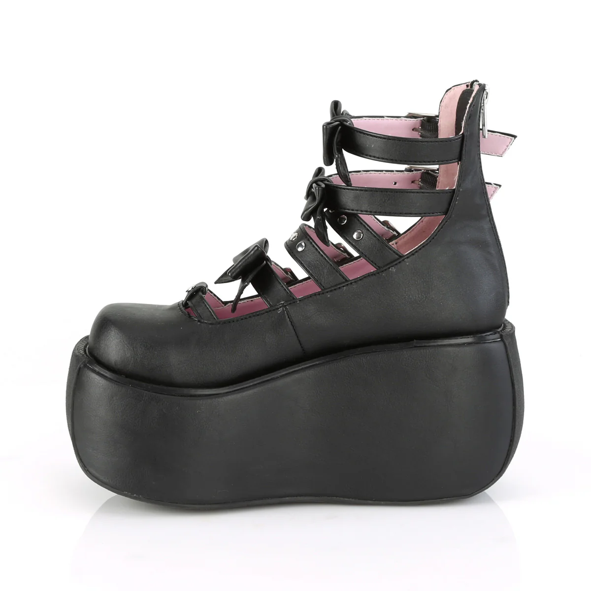 VIOLET-45  Black Vegan Leather - Image 3