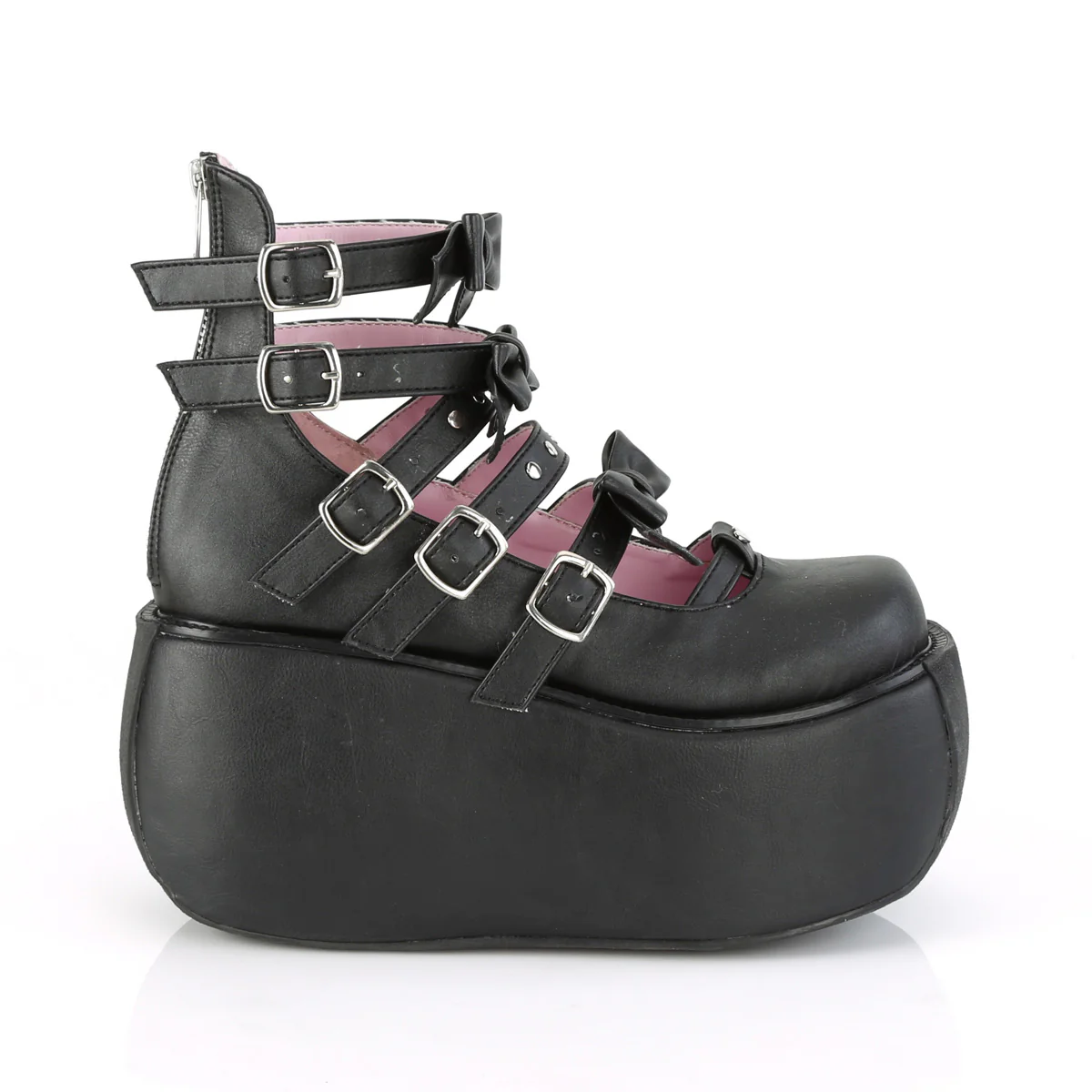 VIOLET-45  Black Vegan Leather - Image 5