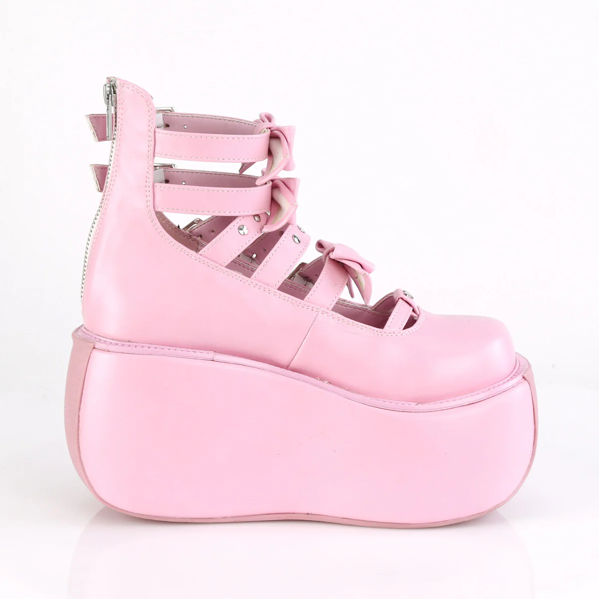 VIOLET-45  Baby Pink Vegan Leather - Image 5
