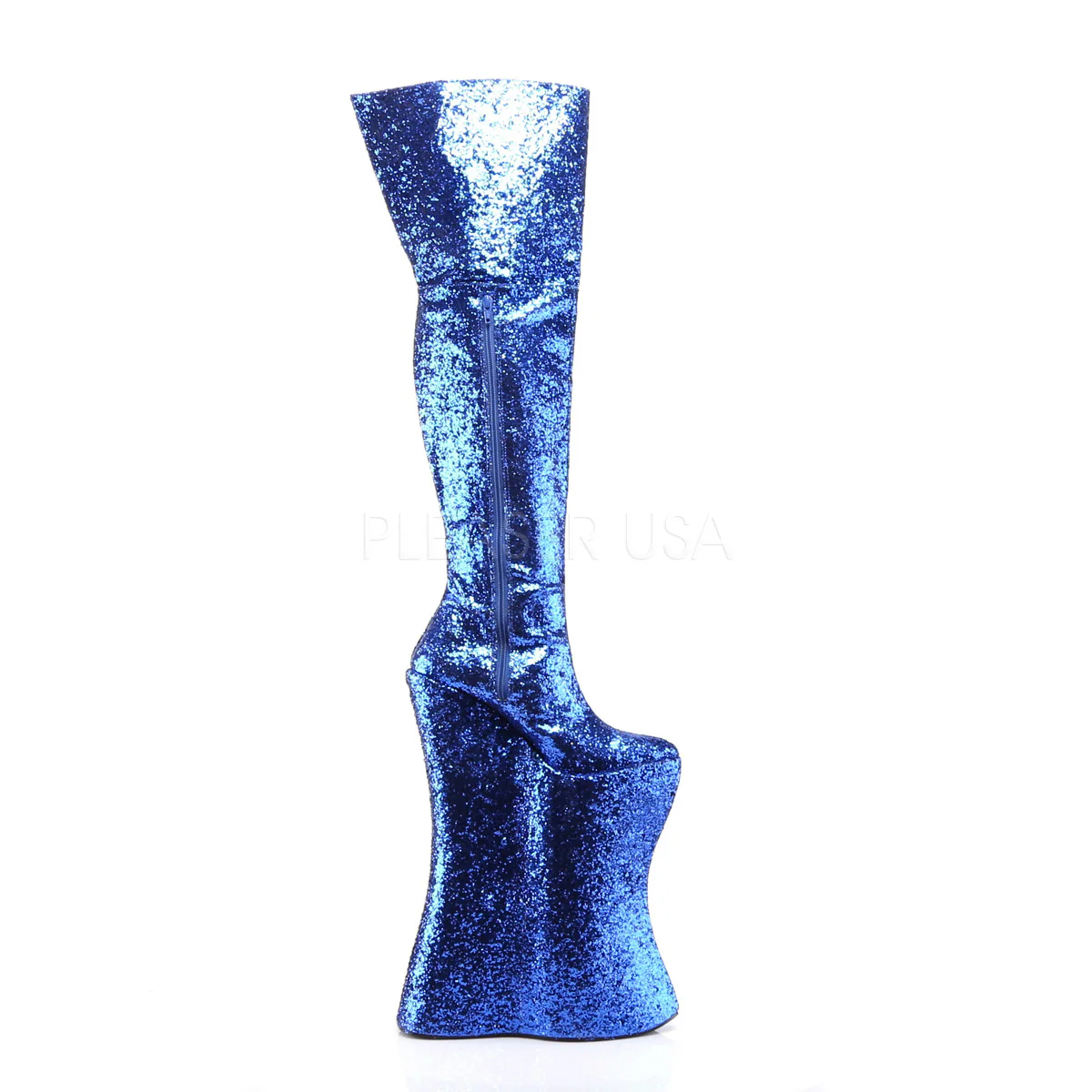 VIVACIOUS-3016  Royal Blue-Silver Glitter - Image 5