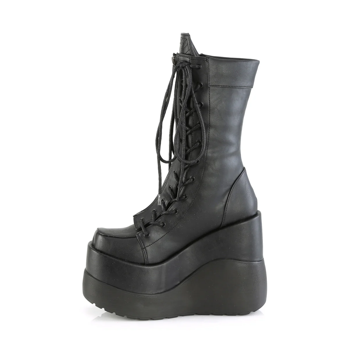 VOID-118  Black Vegan Leather-Patent - Image 3