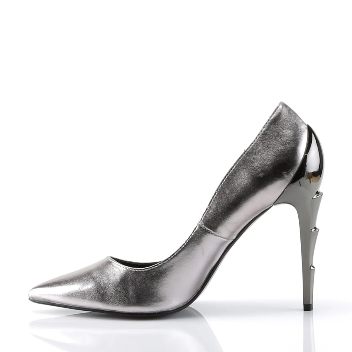 VOLTAGE-01 Pewter Vegan Leather - Image 3