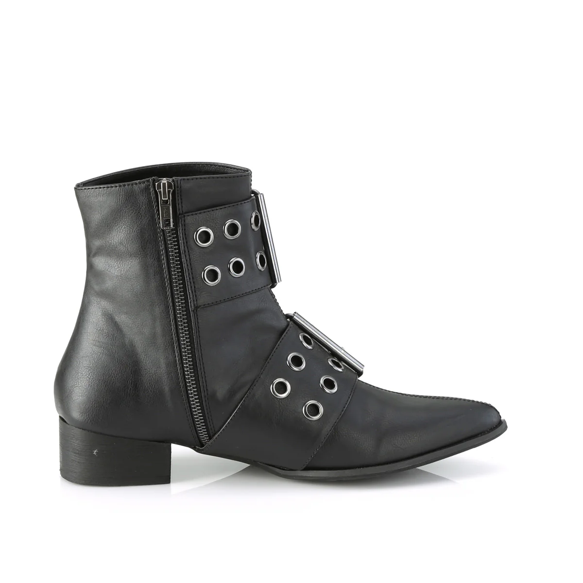 WARLOCK-55  Black Vegan Leather - Image 5