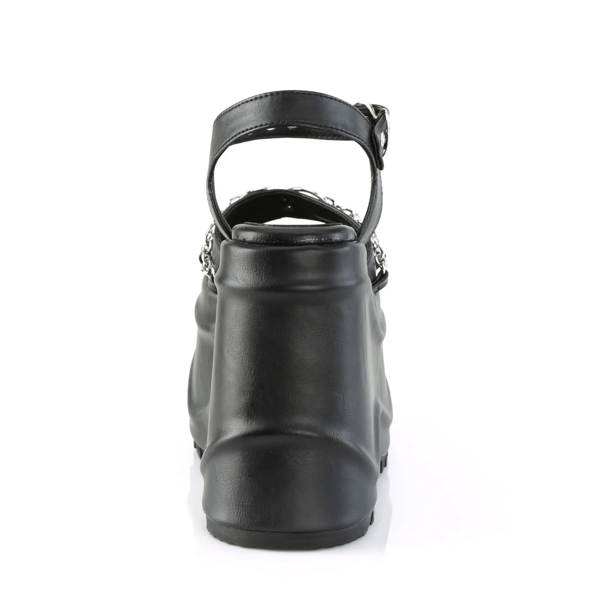WAVE-09  Black Vegan Leather - Image 4