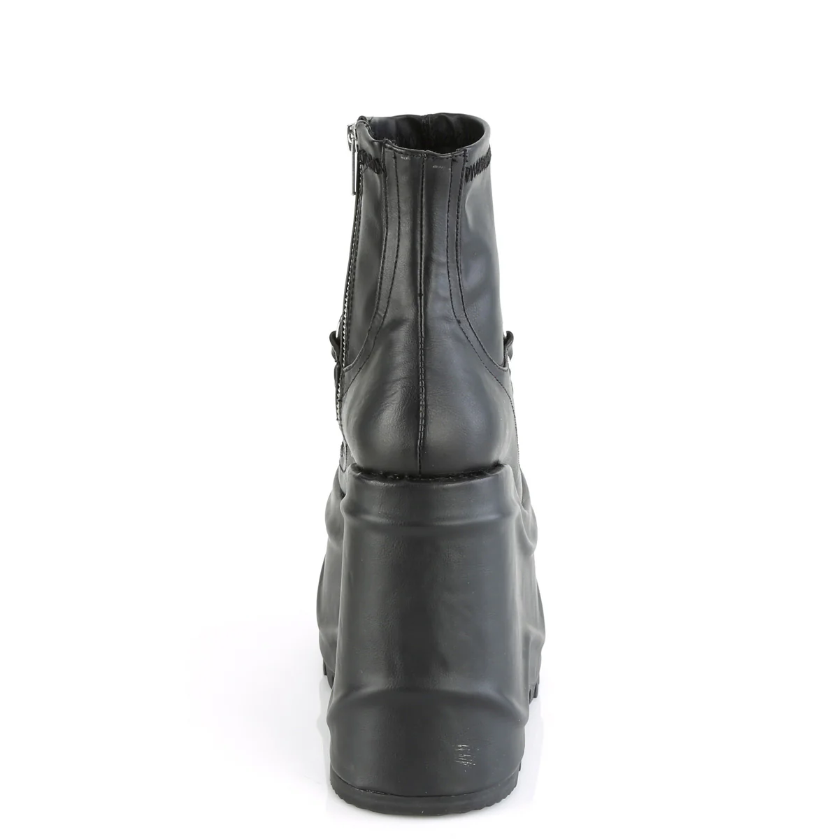 WAVE-110  Black Stretch Vegan Leather - Image 4