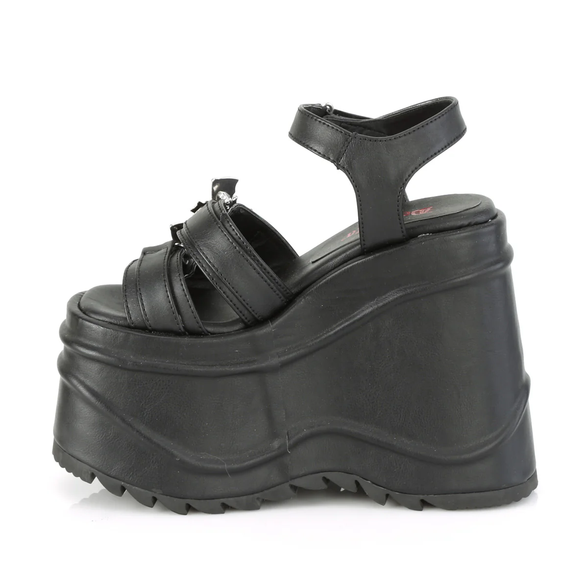 WAVE-13  Black Vegan Leather - Image 3