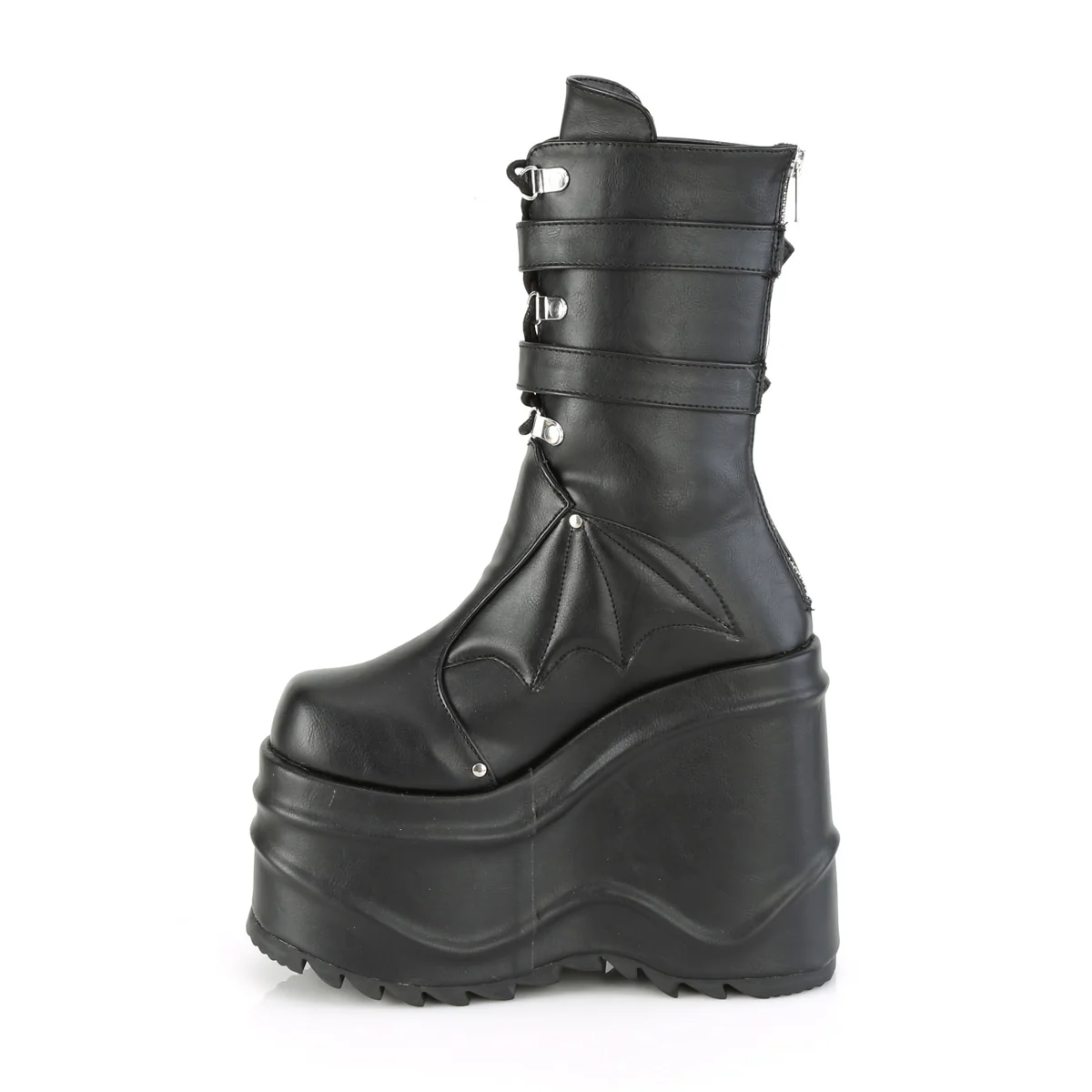 WAVE-150 Black Vegan Leather - Image 3