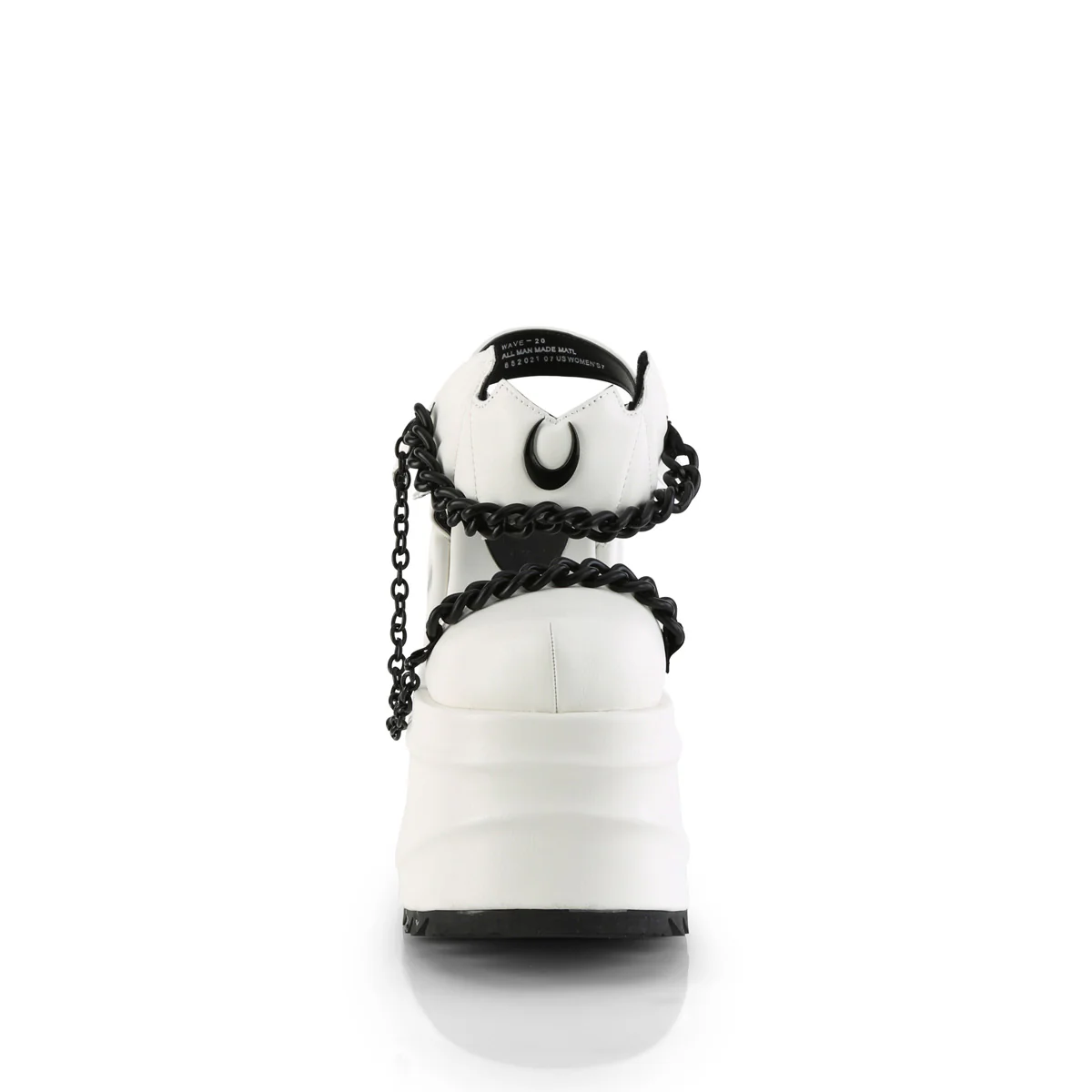 WAVE-20  White Vegan Leather - Image 2
