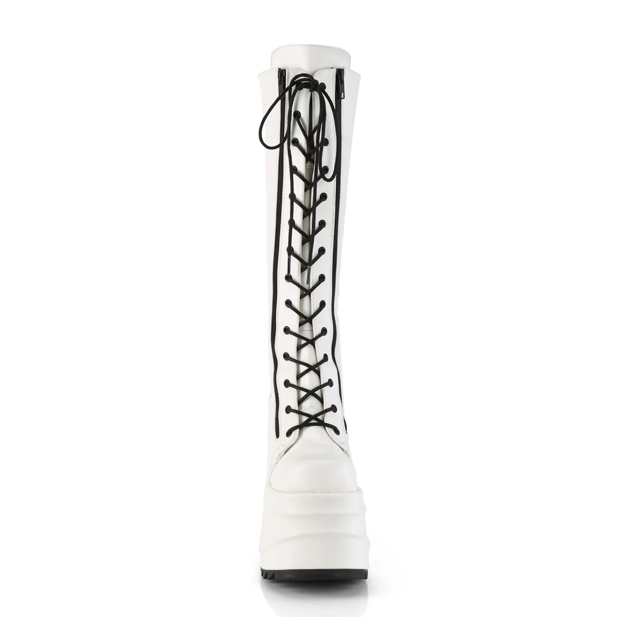 WAVE-200  White Vegan Leather - Image 2