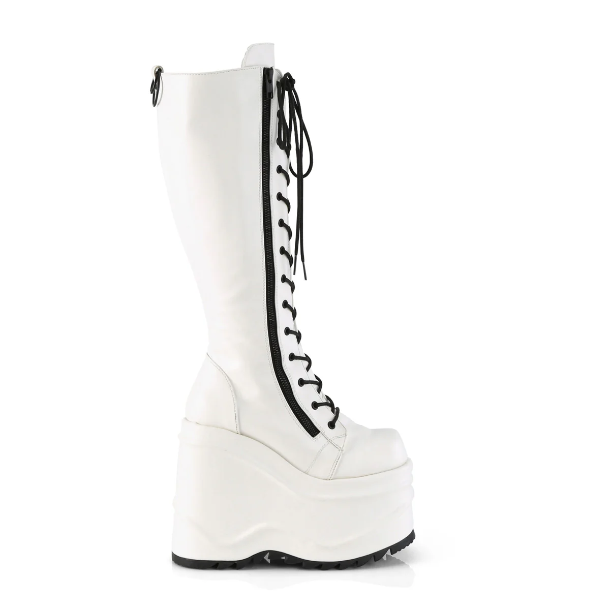 WAVE-200  White Vegan Leather - Image 5