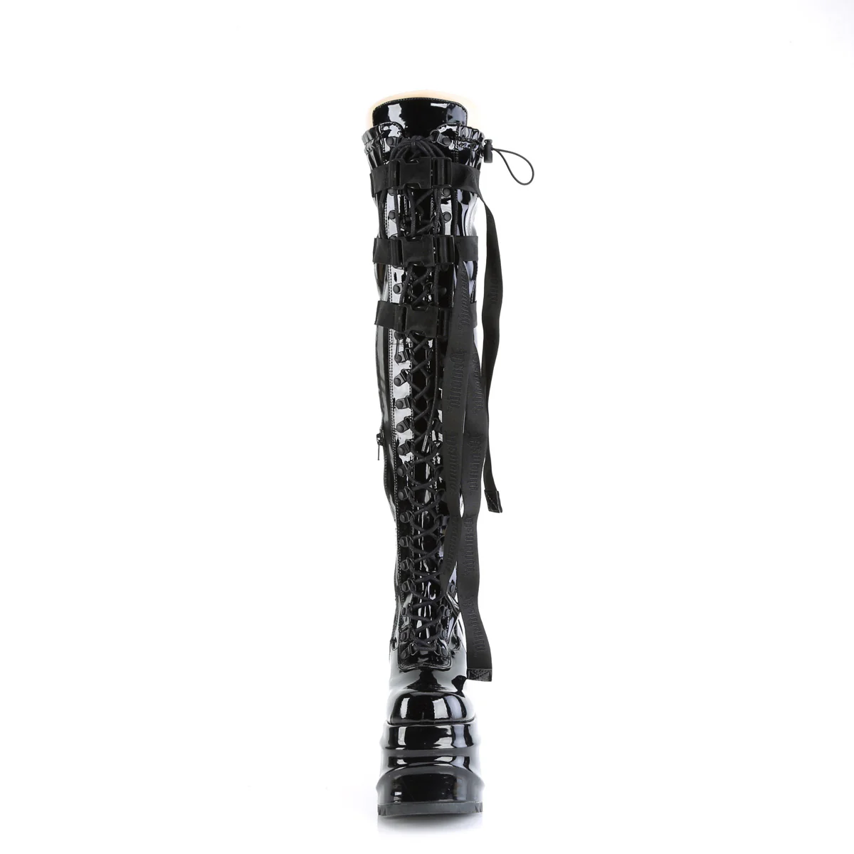 WAVE-315  Black Stretch Patent - Image 2