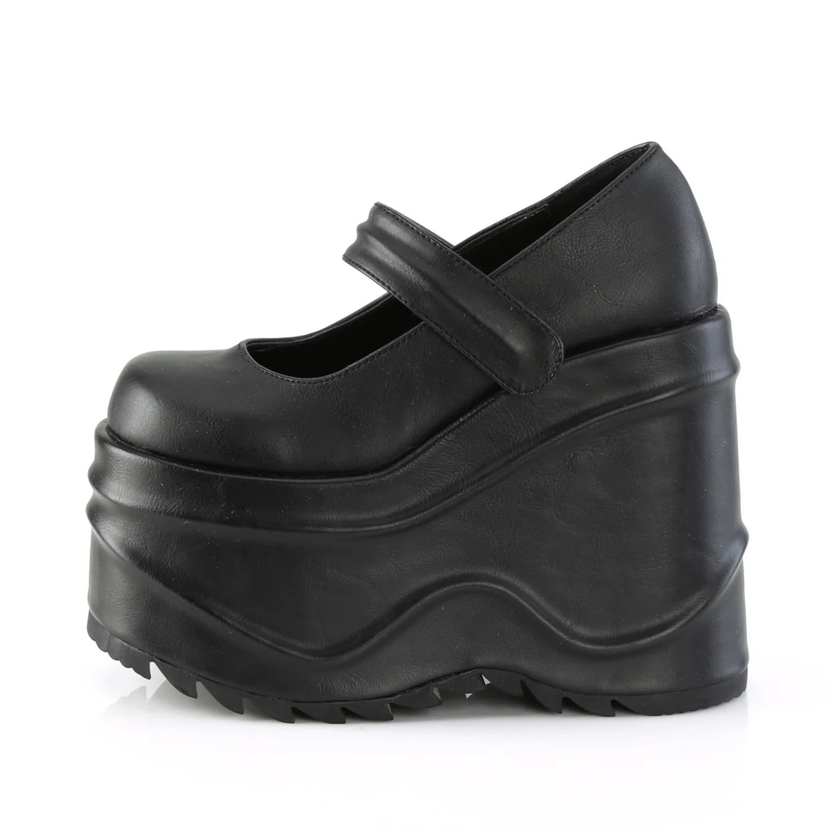 WAVE-32  Black Vegan Leather - Image 3