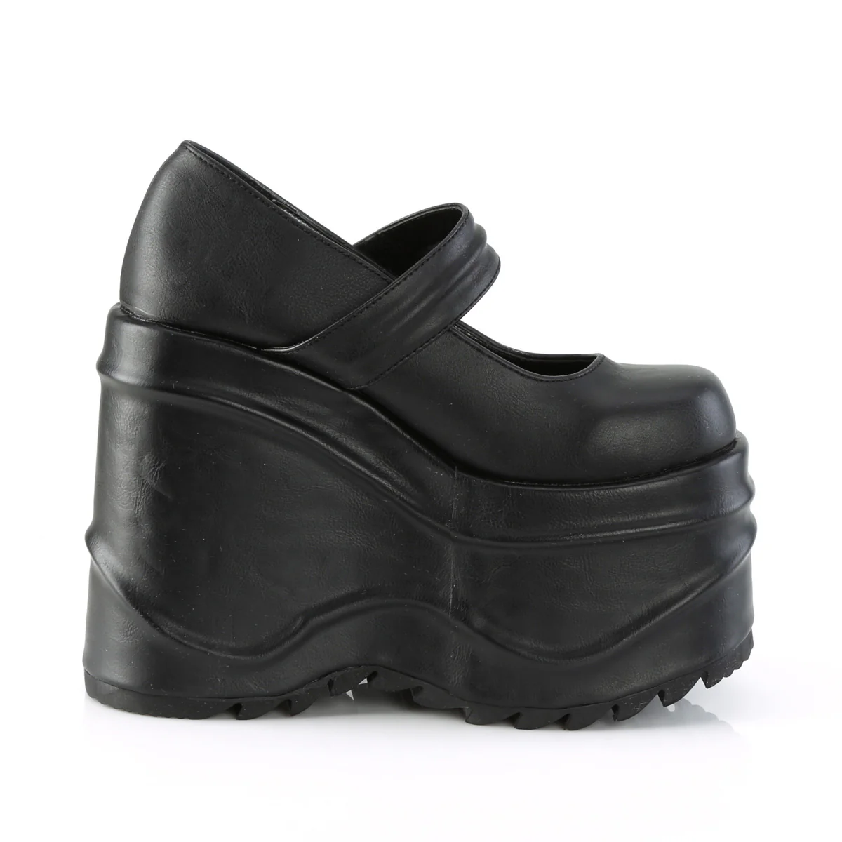 WAVE-32  Black Vegan Leather - Image 5