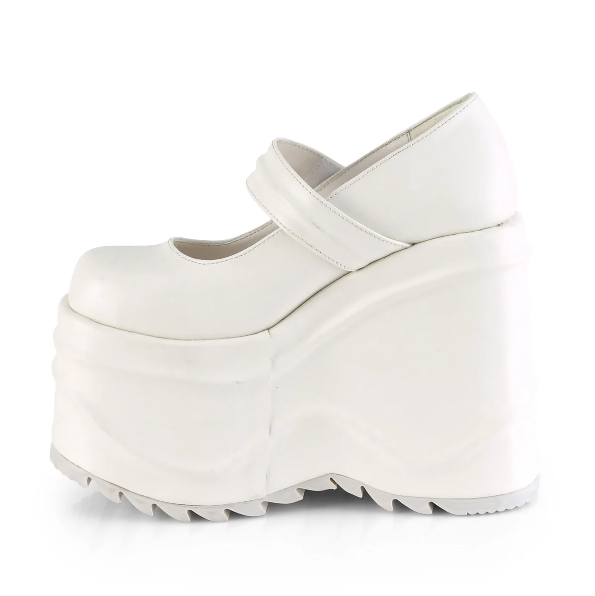 WAVE-32  White Vegan Leather - Image 3