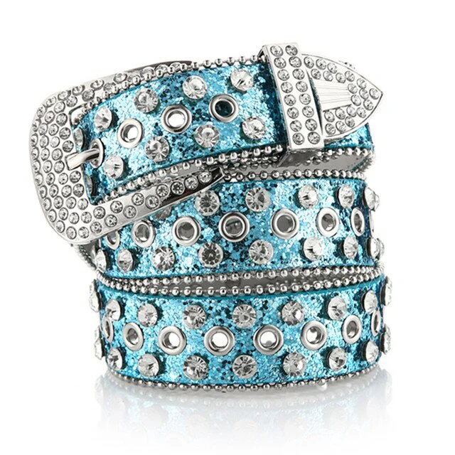 Rhinestone Cowgirl Diamond Bling Belts - Image 4