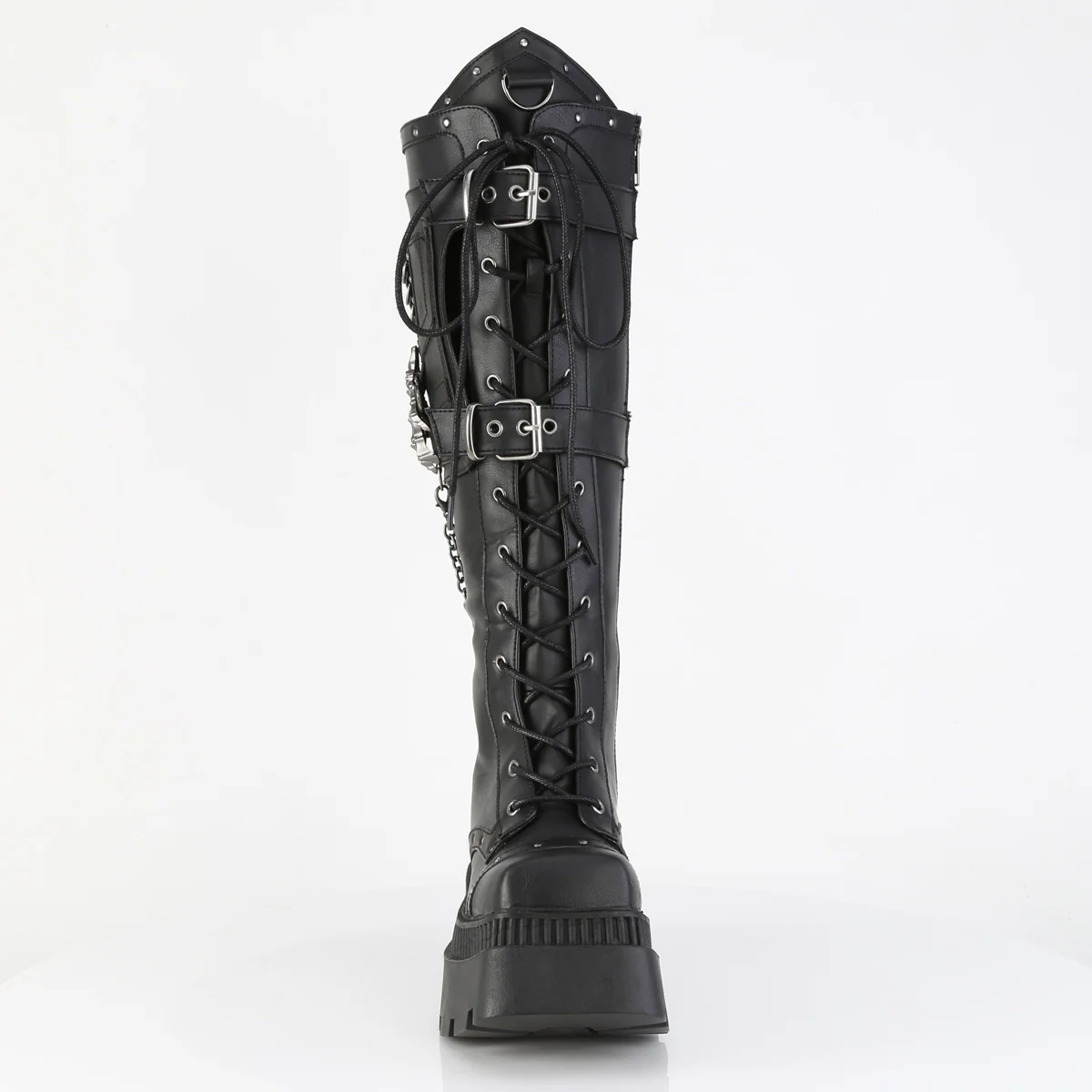 WRATH-205  Black Vegan Leather - Image 2