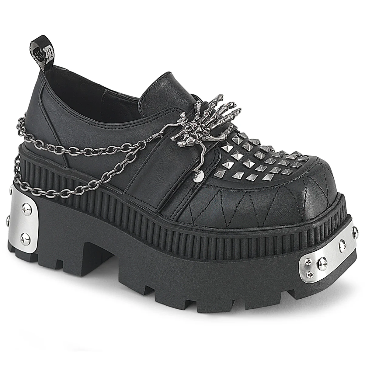 WRATH-42 Black Vegan Leather