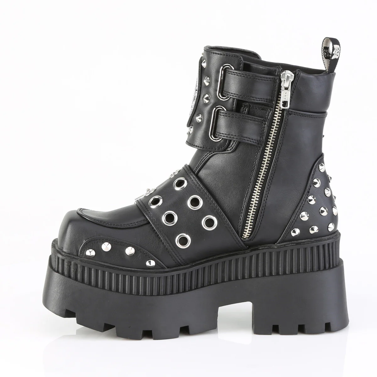 WRATH-58  Black Vegan Leather - Image 3