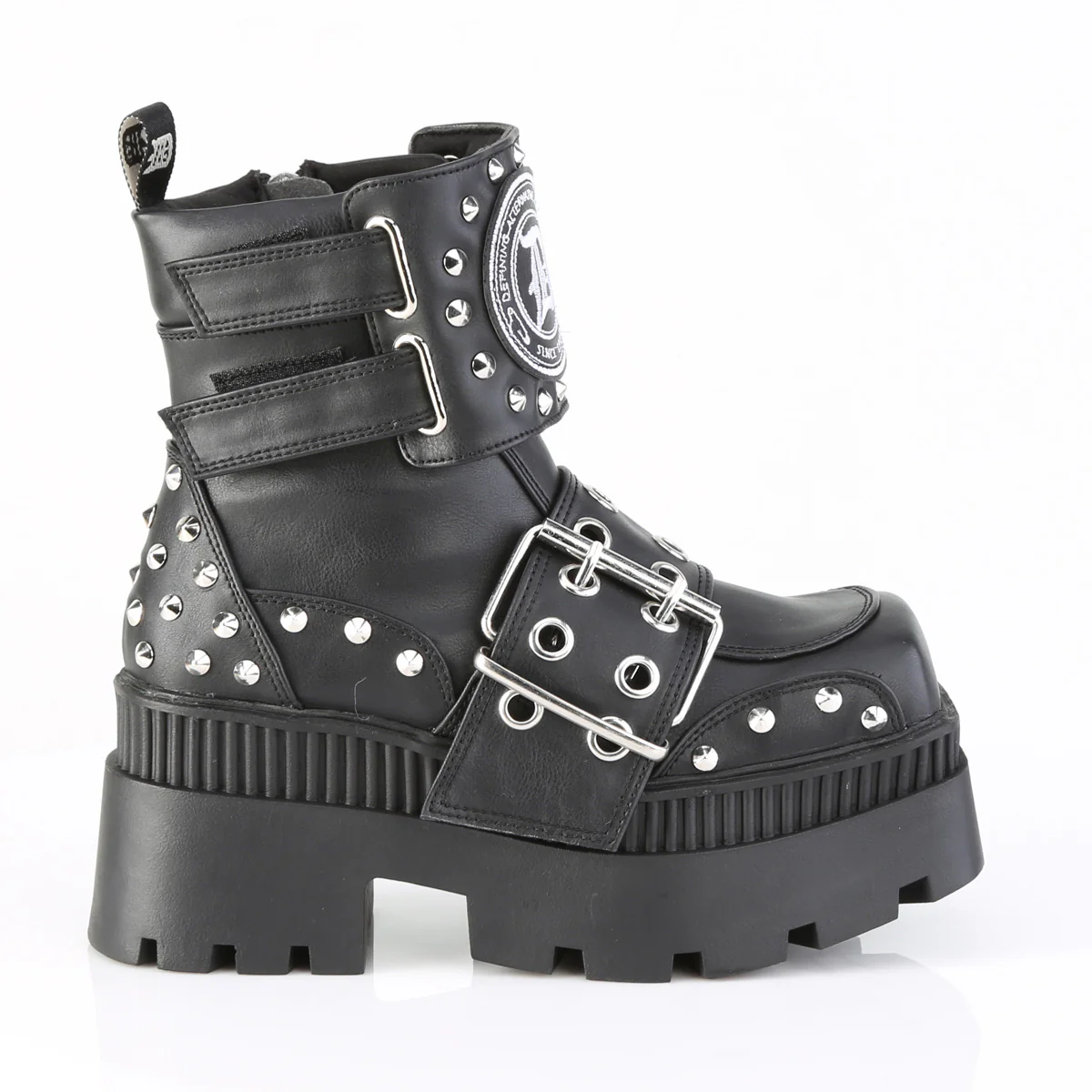 WRATH-58  Black Vegan Leather - Image 5