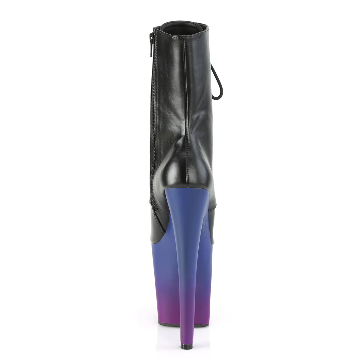 XTREME-1020BP  Black Faux Leather/Blue-Purple Ombre - Image 4