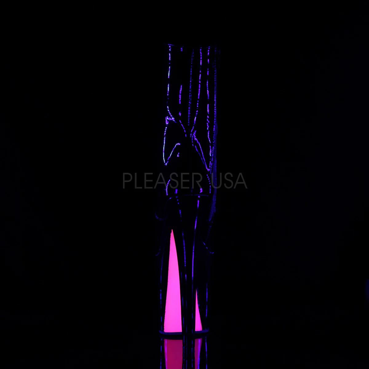 XTREME-1020TT  Black Patent/Black-Neon Hot Pink - Image 3