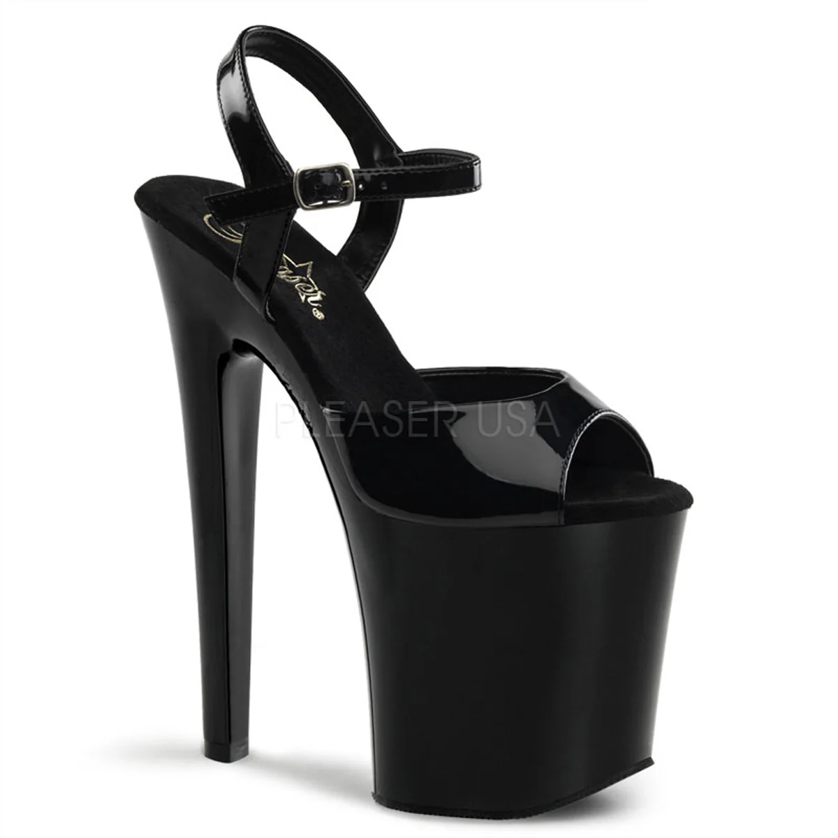 XTREME-809  Black Patent/Black